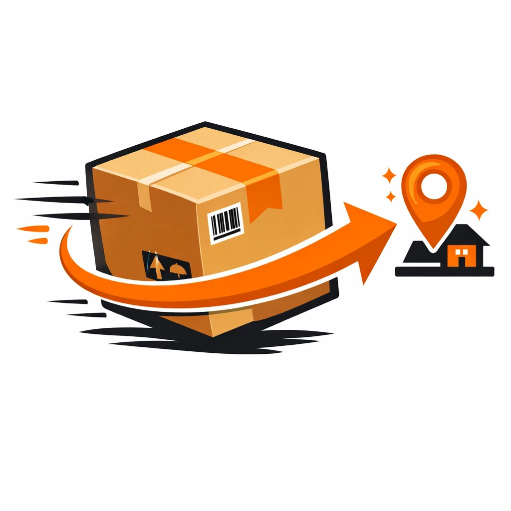 Colis en cours d'expédition